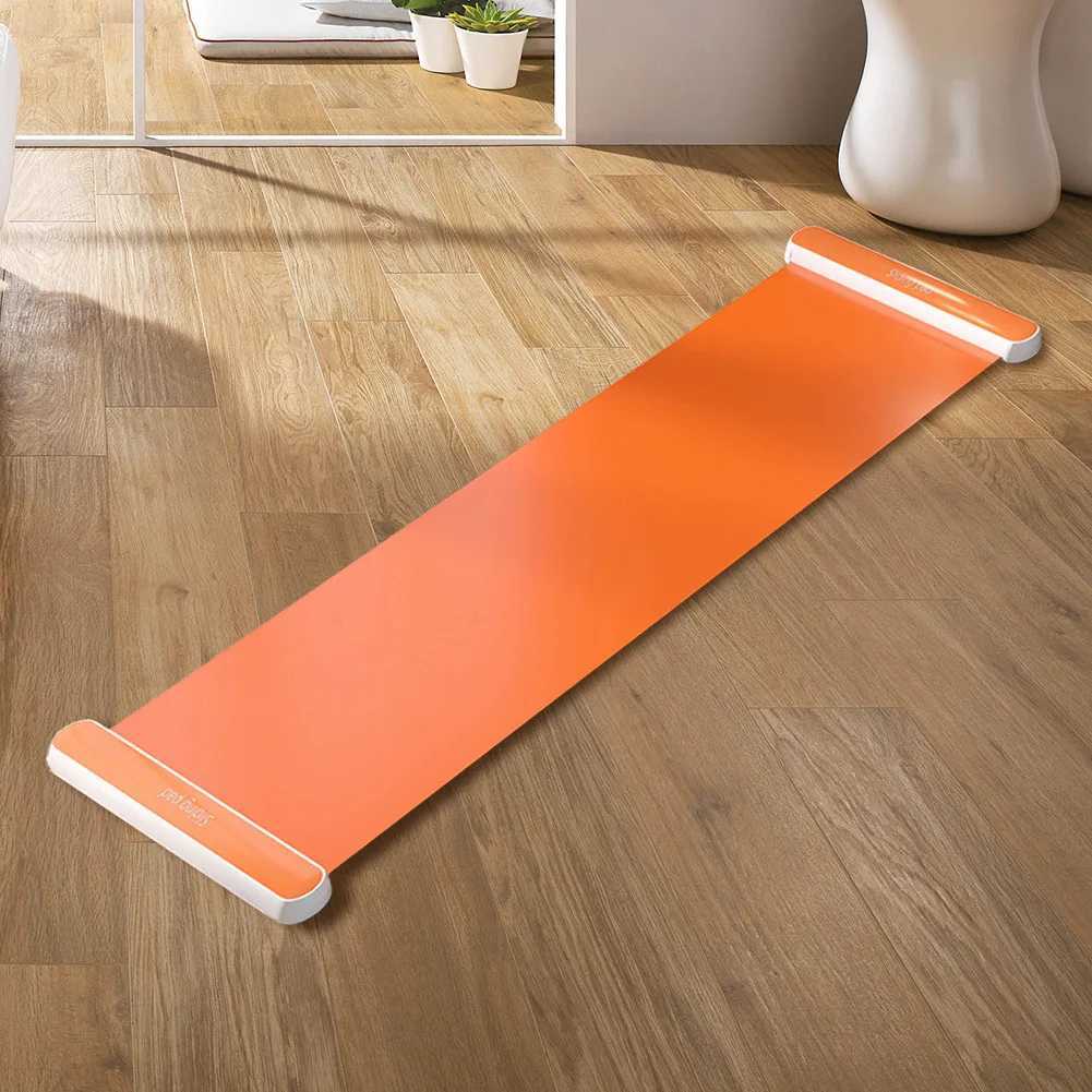 180/200cm yoga slider pad sports skateboard core sports running skateboard leg training board fitness mat W240906