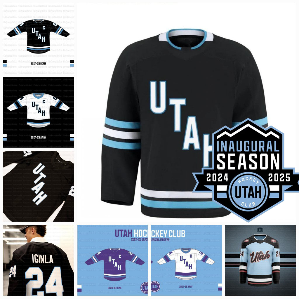 Clayton Keller Utah Hockey Club 2024-25 Inaugural Season Ice Hockey Jersey Lawson Crouse Mikhail Sergachev Marino Tij Iginla Logan Cooley Ingram