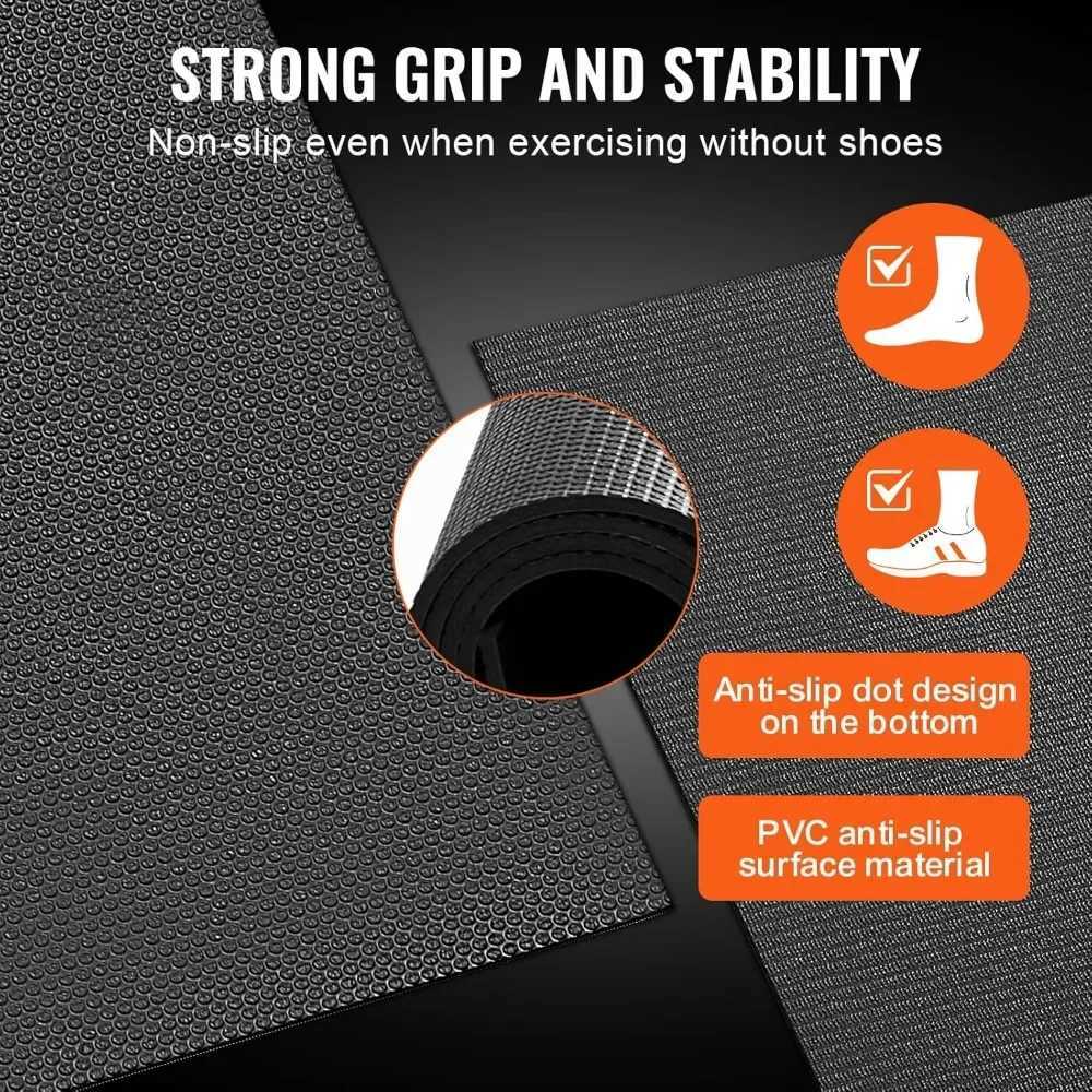 Large sports mat non slip high-density premium yoga mat mens sports mat fitness and sports mat with bag W240906
