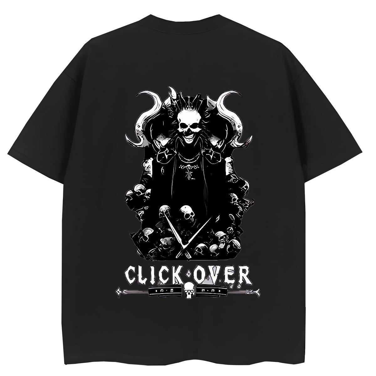 2024 Casual T Shirts Women 100% Cotton 230g Breathable Short Sleeve Casual Sport skull Lady T shirt Female Customized Print Tees