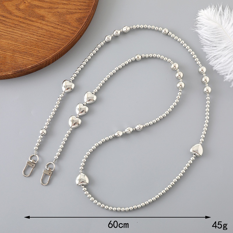 Yilian's new pearl love bow crossbody bag replaces the chain with creative versatile mobile phone lanyard accessories