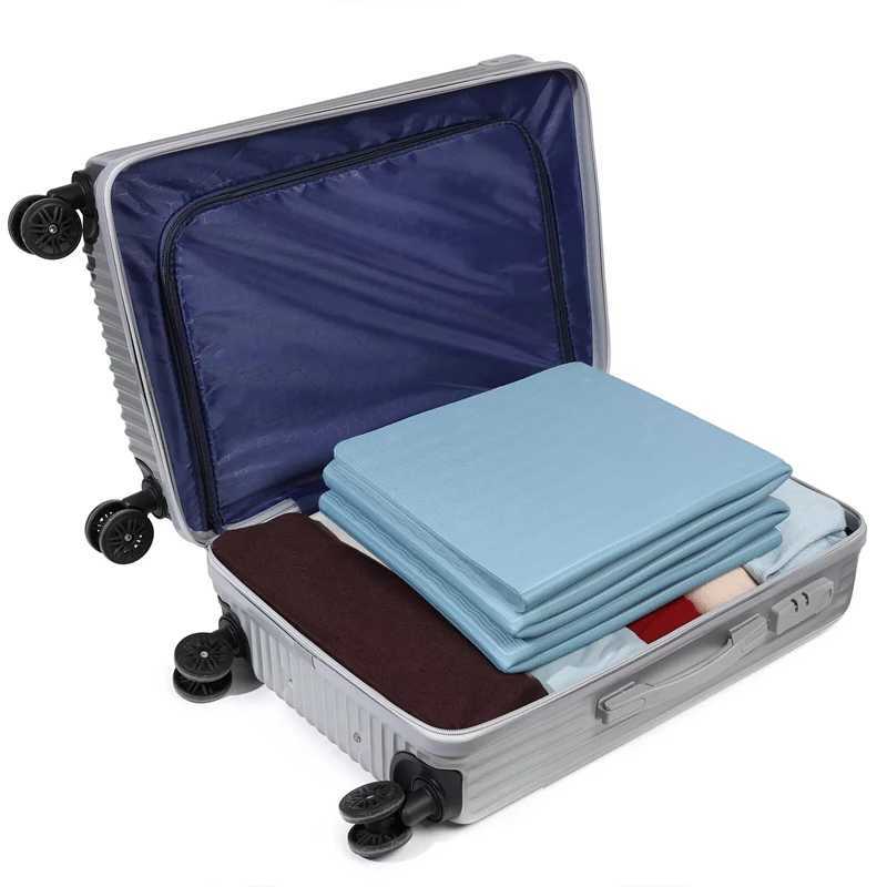 Folding yoga mat environmentally friendly TPE folding travel fitness mat double-sided anti slip mat used for yoga Pilates floor exercises W240906