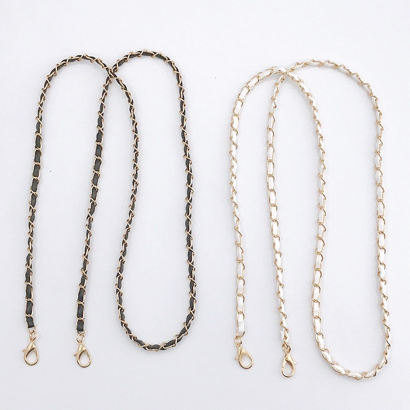 Yi Lian's new handmade leather clip chain DIY phone case accessories for women's bags and crossbody shoulder straps