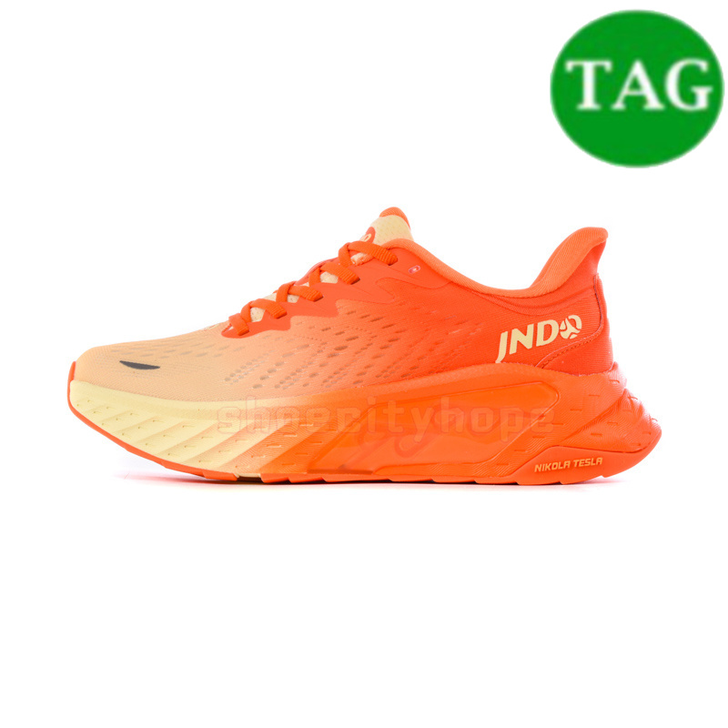 Designer JNDO shoes men Whale Leaping Glow in the dark Ivory white Triple Black women Running shoes Peach Pink Sunrise mens casual sneakers womens spo