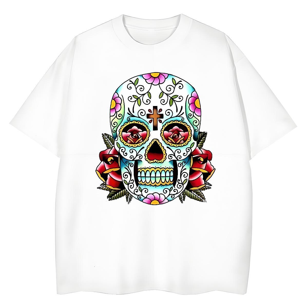 Classic T-Shirts 230g 100% Cotton Breathable Soft Beach cross Lady T shirt Nice Oversized Tees Shirts