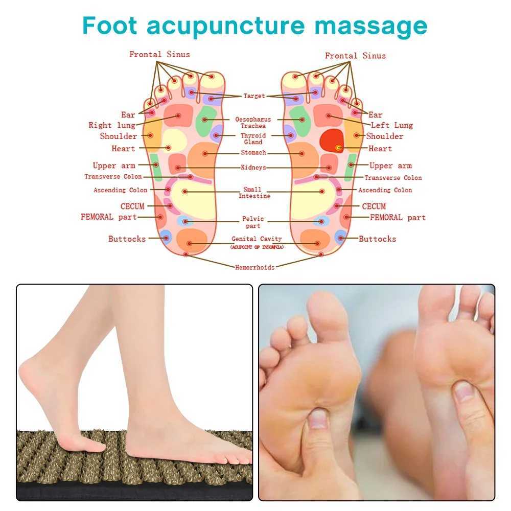 Lotus Massage Mat Application Lotus Spike Mat Pillow Yoga Mat Foot Neck Back Massage Mat Shaki Mat W240906