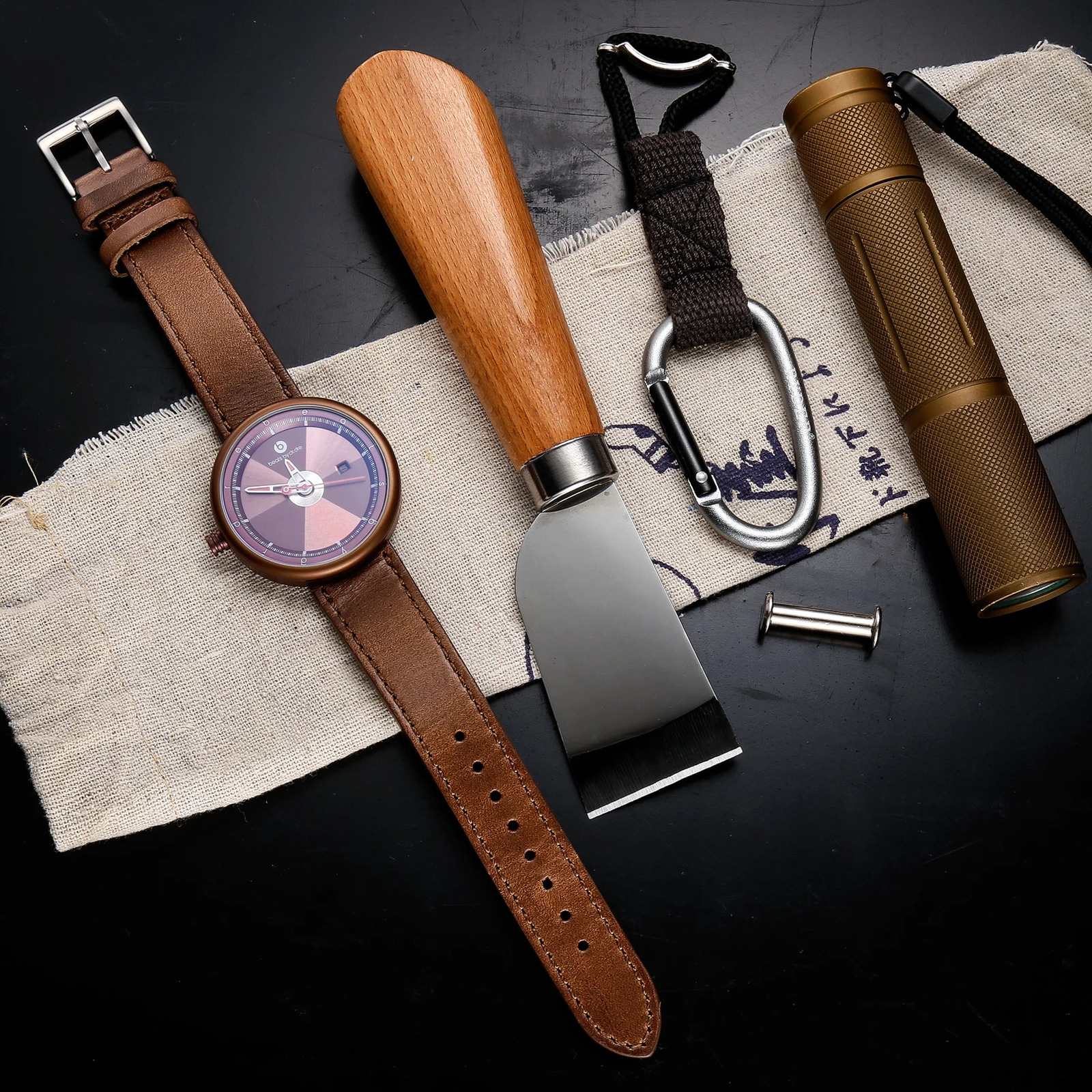 High Quality Horween Genuine Leather Straps Brown Soft Wrap Handmade Horse Leather Wrist Bands 18mm 20mm 22mm 240906