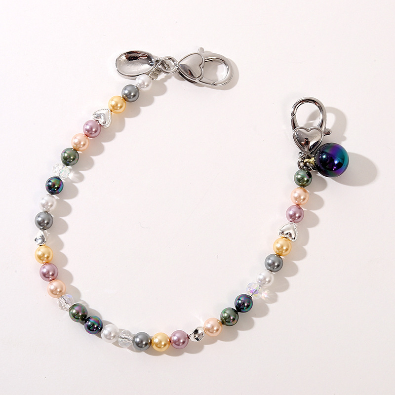 New Natural Shell Pearl Handheld Bag Chain Ins Mobile Pendant Case Keychain Phone Hanging Rope