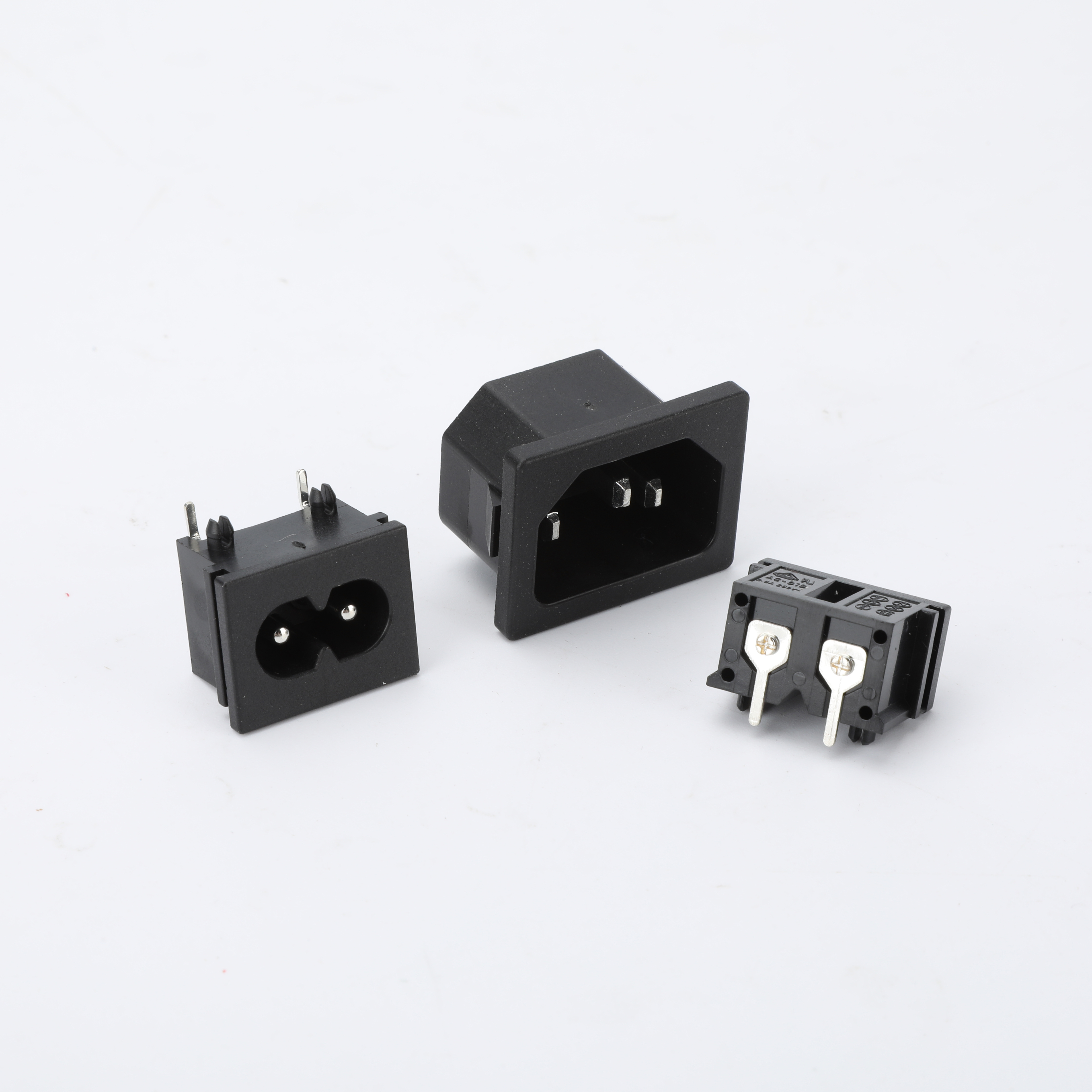 Electrical connector Industrial power Socket panel mounted inlet socket
