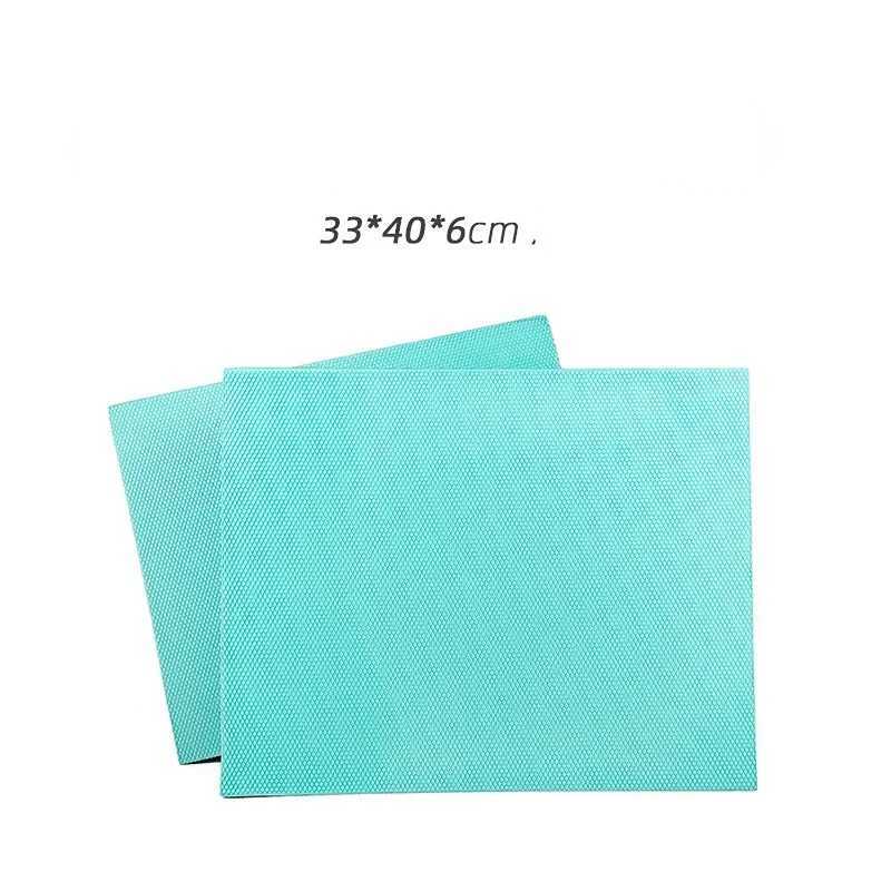 33 * 40cm TPE yoga mat soft balance pad waterproof pad coach gym Pilates block fitness knee pad 6cm thick balance board W240906