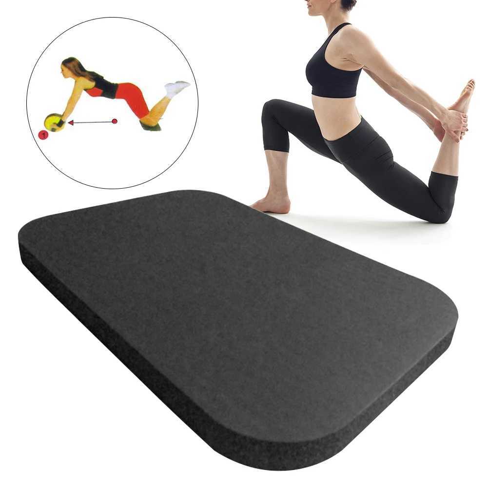 Yoga knee pad accessories Pilates support foam pad extra mat rectangular floor exercise home gym antiskid wrist elbow W240906