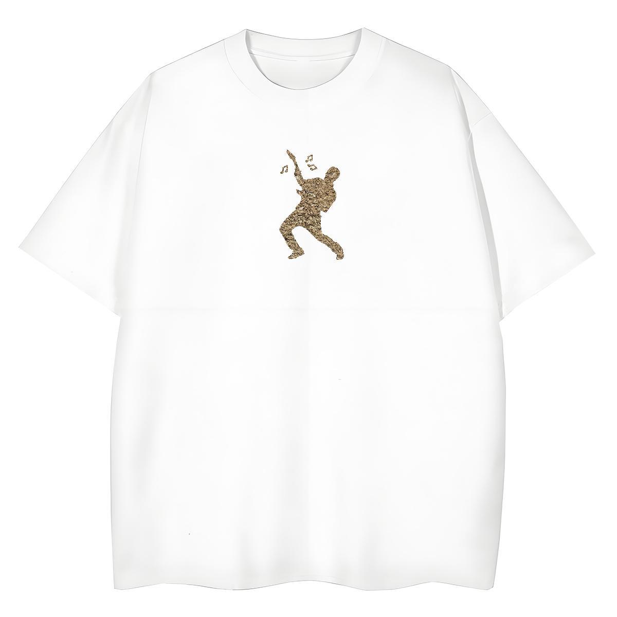 Fashion Women T Shirts 230g Pure Cotton Short sleeve Soft Sports Street Wear portrait Tshirt for Man Woman Designer Custom Print Oversized Tops Shirt