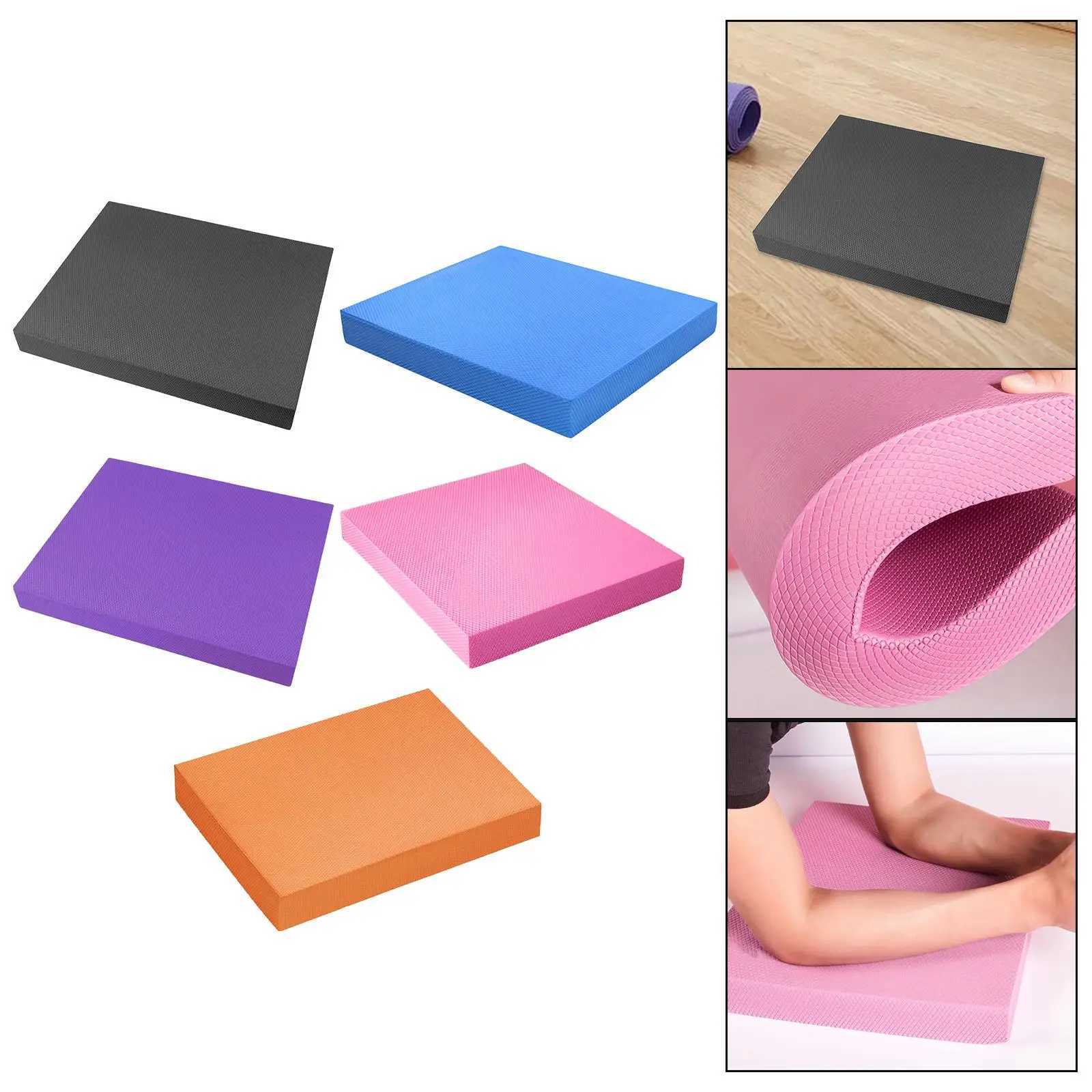 Balance pad non slip exercise yoga pad comfortable yoga pad knee pad foam pad W240906