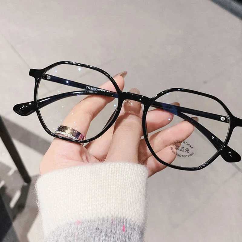 Reading Glasses Womens Anti Blue Light Computer Glasses High Definition Anti Blue Light Elderly Glasses W240907