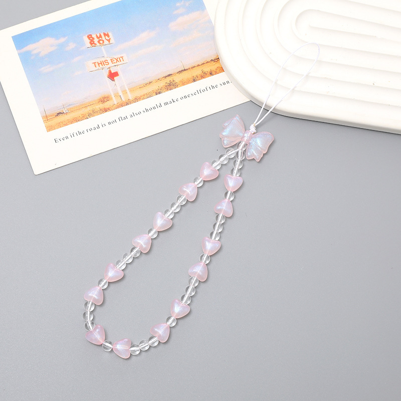 Mermaid Concubine Love Chain Beaded Rope Phone Case Hanging Decoration Anti drop Wrist Strap Female