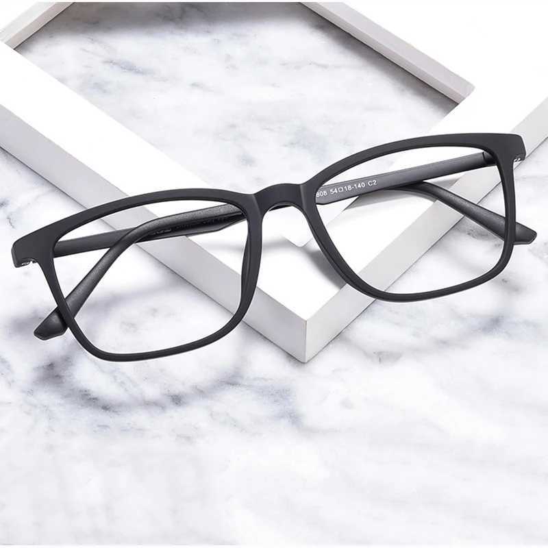 Fashion new arrivals glasses frame super flexible durable material edge glasses frame optical prescription glasses 8808 W240906