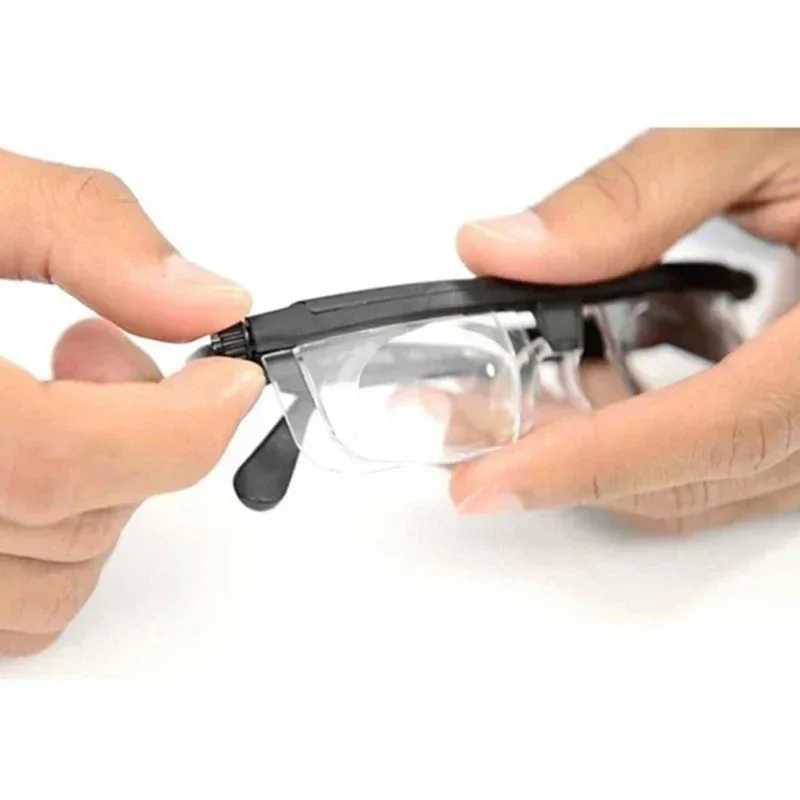 Myopia Presbyopia Glasses Adjustable Prescription Universal Focus Length Correction Womens Fashion Brand Design W240907