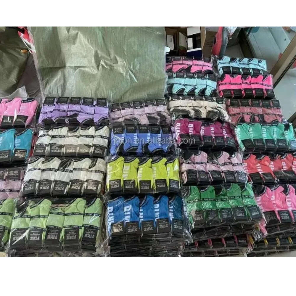 US STOCK Black Love Ankle Multicolors Cheerleaders Short Sock Women Cotton Sports Soc Pink Football Sneaker FY7268