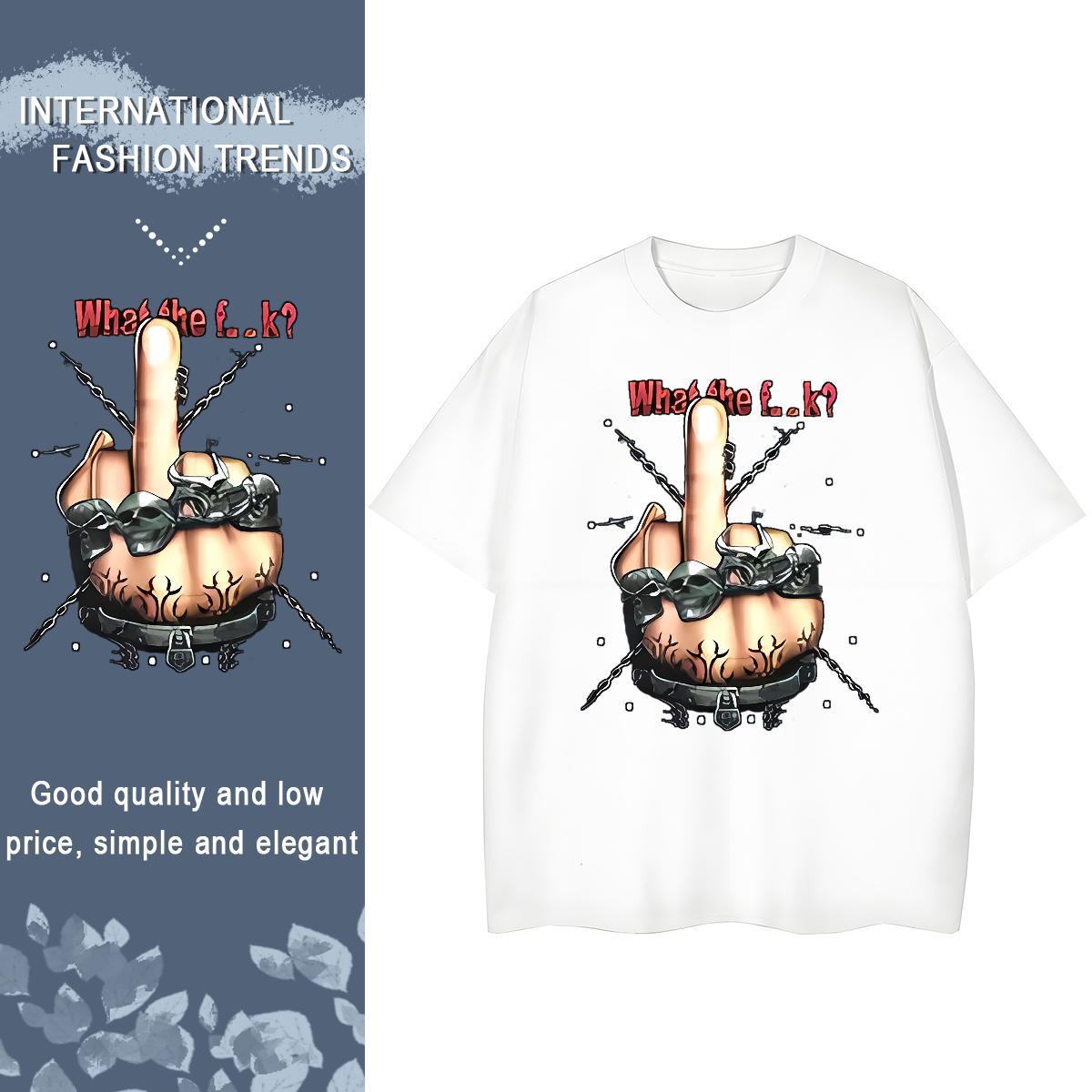 Stylist T-Shirts 230g 100% Cotton Comfortable Home Outdoor hands Unisex Tshirts High quality Custom Printed Tees Shirts