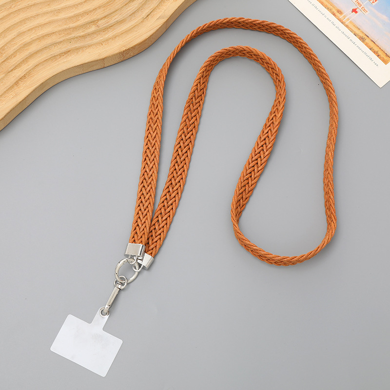 New Korean version woven rope crossbody rope, hanging accessories, anti fall mobile phone chain, small gift for women