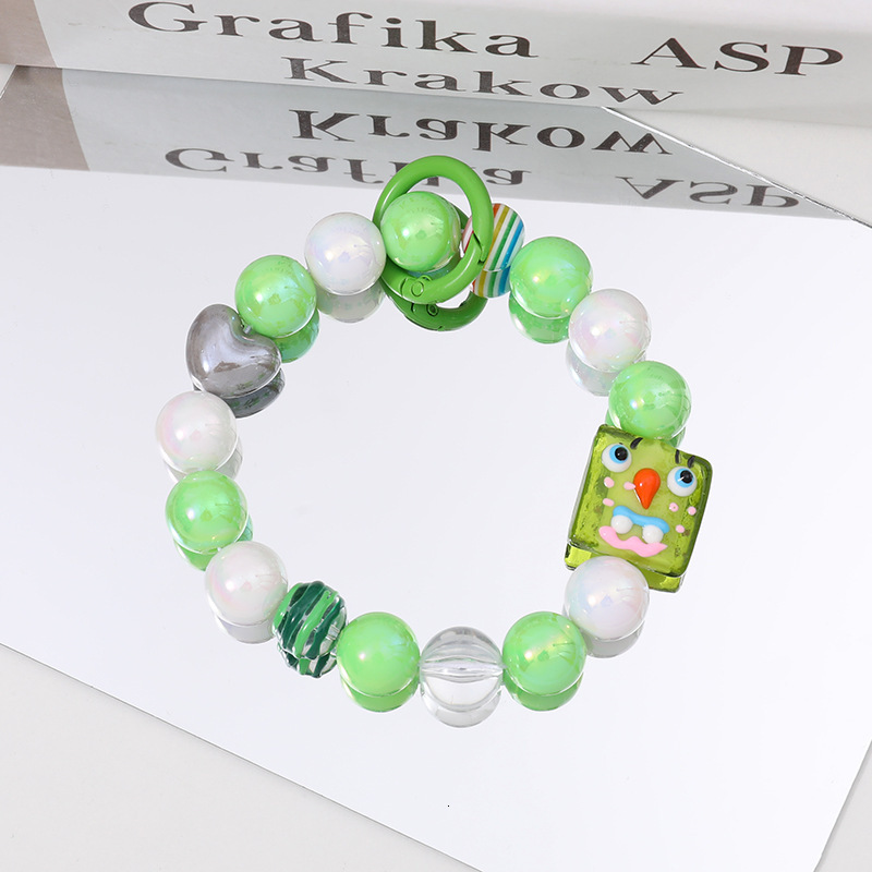 Yilian New Girl Heart Sweet Japanese and Korean Versatile Loli Handmade Pendant Dreamy Personalized Bracelet Phone Chain