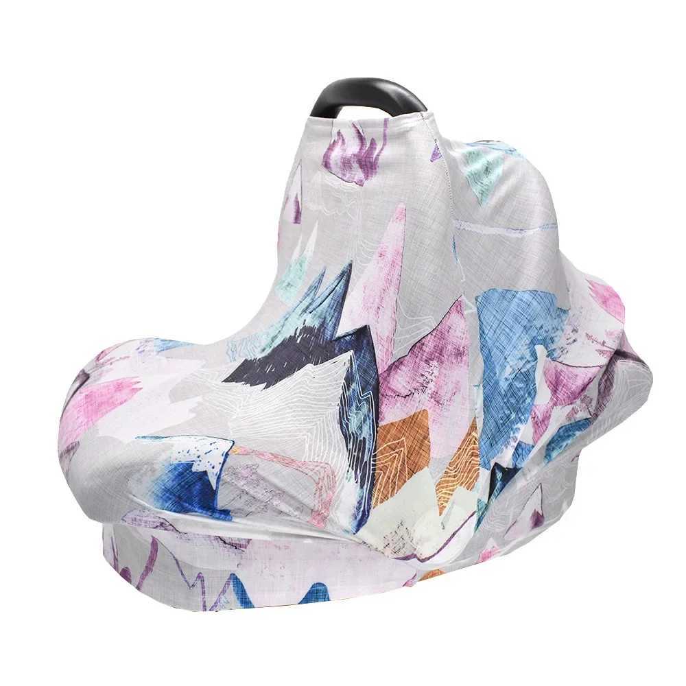 Baby shopping cart cover breast feeding cart cover ceiling multi-purpose stretch feeding baby food and grocery cart cover W240907