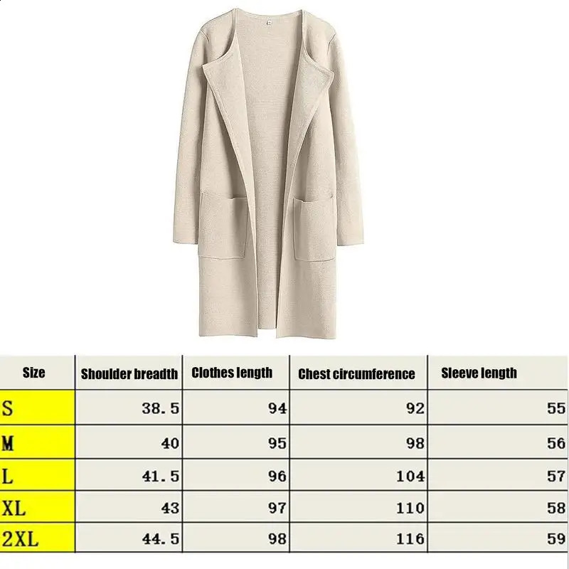 Womens cardigan wool sweater womens long sleeved 240906