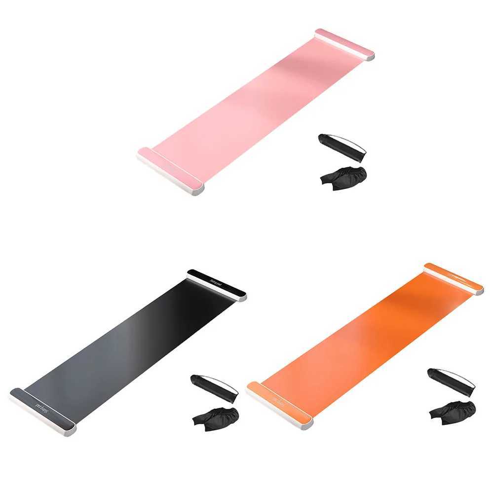 Leg core yoga slide mat indoor equipment fitness training board portable anti slip silent wearable ice hockey roller skating W240906