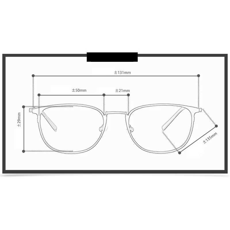 Portable metal folding reading glasses Ultralight mens business elder glasses glasses with random shell+0.5 to+4.0 W240907