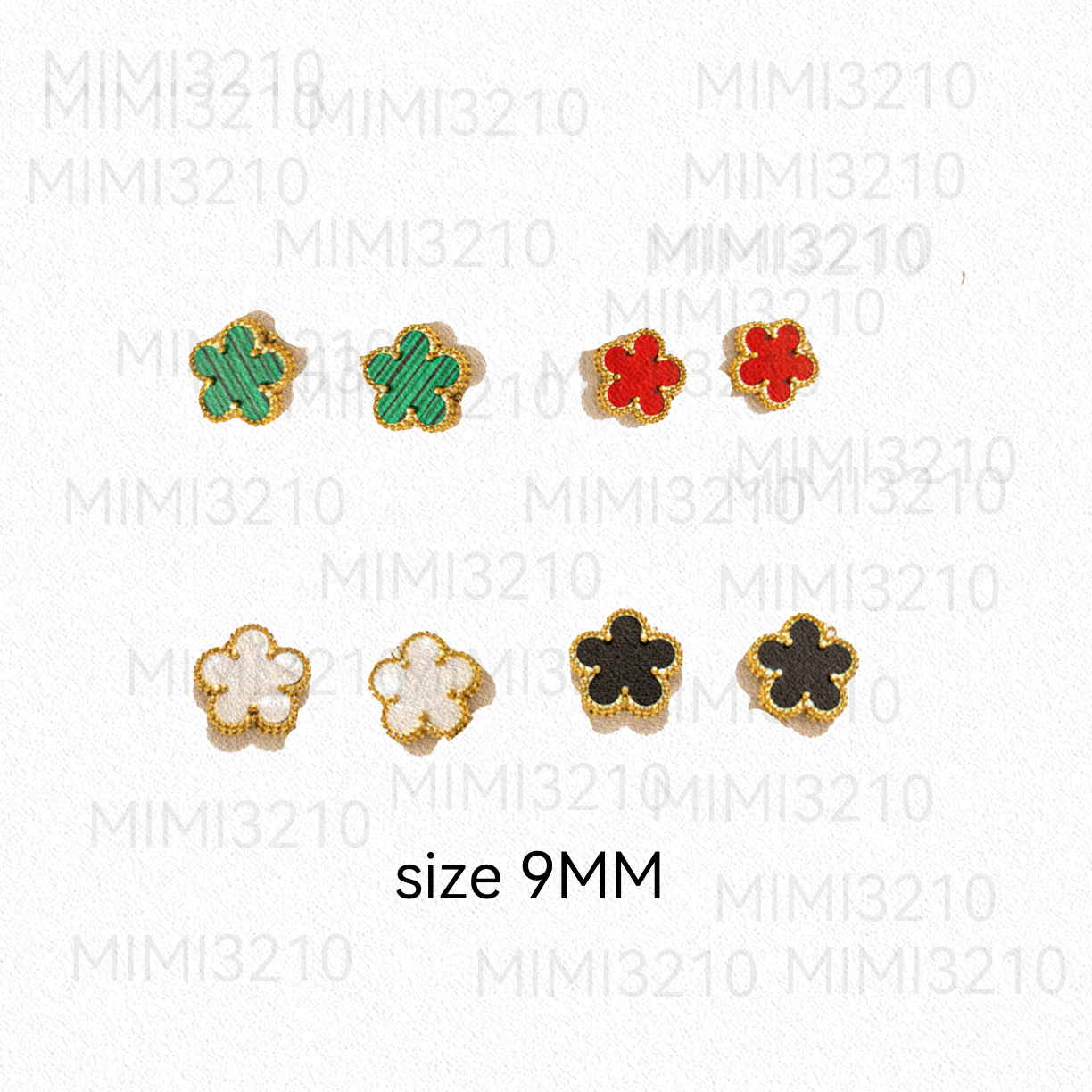 earrings designer earrings stud earrings 18K Gold Plated Stainless Steel Multiple colors size 9mm Earrings designer jewelry earring silver earrin