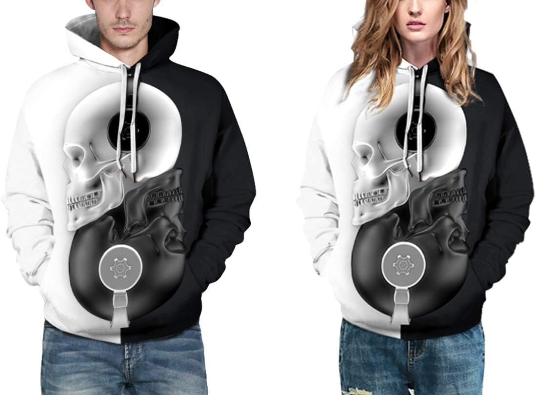 Hoodie for Mens Womenss Novelty Hoodie Realistic 3D Print Sweatshirt Unisex Top Casual Pullover Graphic Hoodies sweatshirt Pullover Long Sleeve