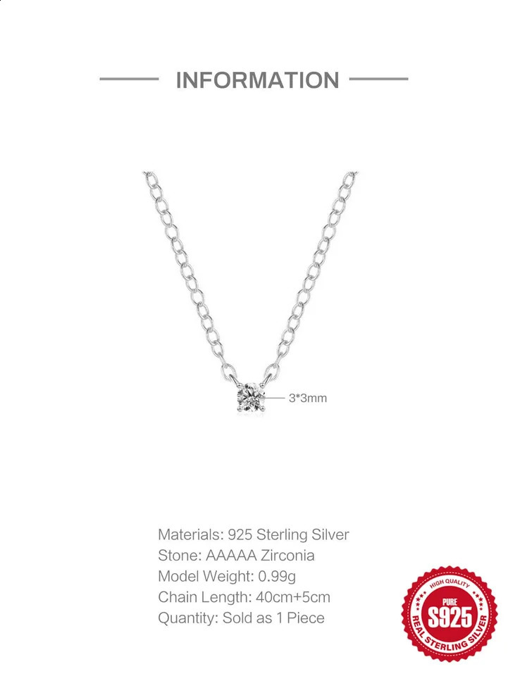 Aide 925 sterling silver Ins Clavicle necklace women 18K gold Korean Ins minimalist necklace exquisite jewelry wedding gift 240906