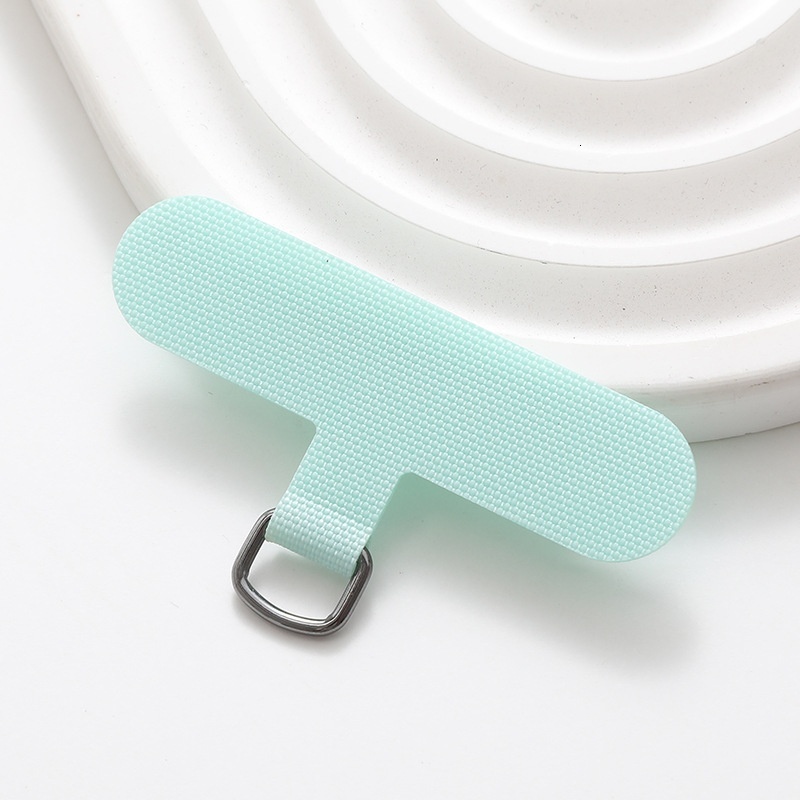 Color cured cloth case T-shaped clip back sticker non deformable universal phone hanging rope gasket D-buckle