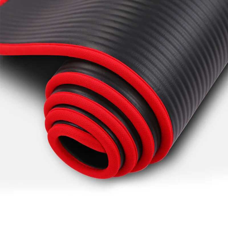 10mm yoga mat extra thick 1830 * 610mm NRB non slip pillow mat suitable for men women fitness delicious gym exercise mat Prati yoga mat W240906