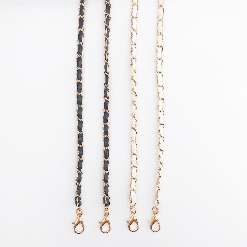 Yi Lian's new handmade leather clip chain DIY phone case accessories for women's bags and crossbody shoulder straps