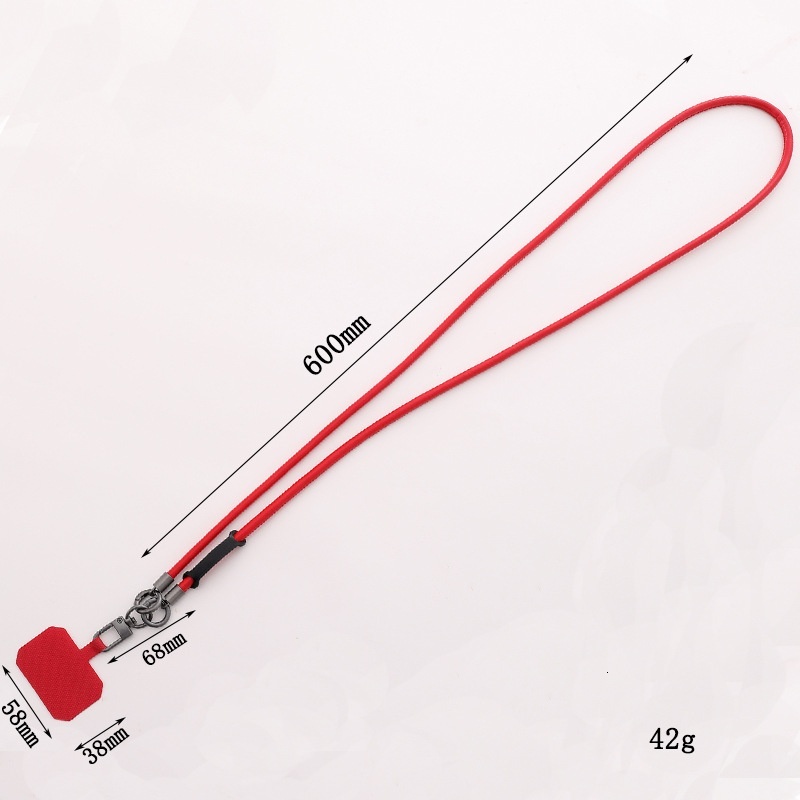 6mm leather for mobile phone crossbody capable of carrying back neck, sturdy and durable, high-end camera strap rope, anti loss hanging rope