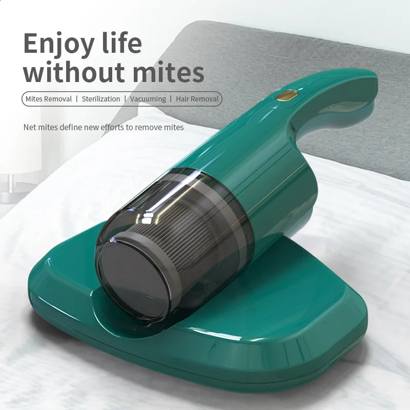 Handheld UV Bed Mite Removal Instrument Mattress Vacuum Cleaner Wireless Mite Remover Cleaning Machine For Pillows Sheets 240904