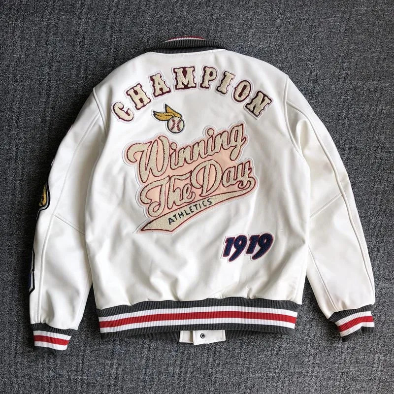 Mens retro motorcycle jacket mens fashionable bicycle leather diagonal zipper bomber winter Pu coat 240904