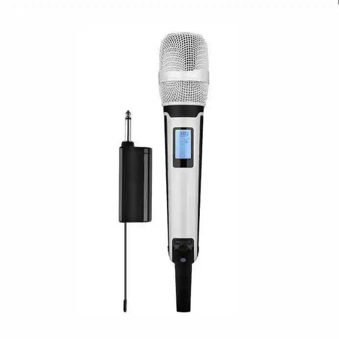 Microphones SKM9000 Professional UHF Wireless Dynamic Microphone Karaoke DJ Metal Microphone J240830