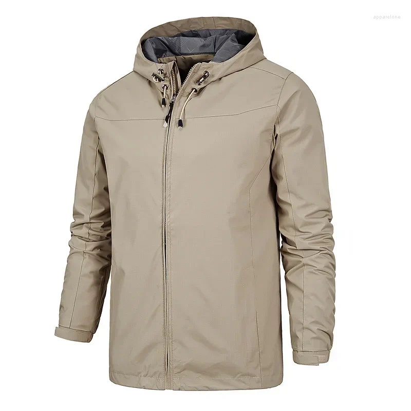 Mens Jackets Men Windbreaker Waterproof Hiking Biker Jacket Male Camping Coats Life Baseball Raincoat Climbing Jakcets Man Clothing