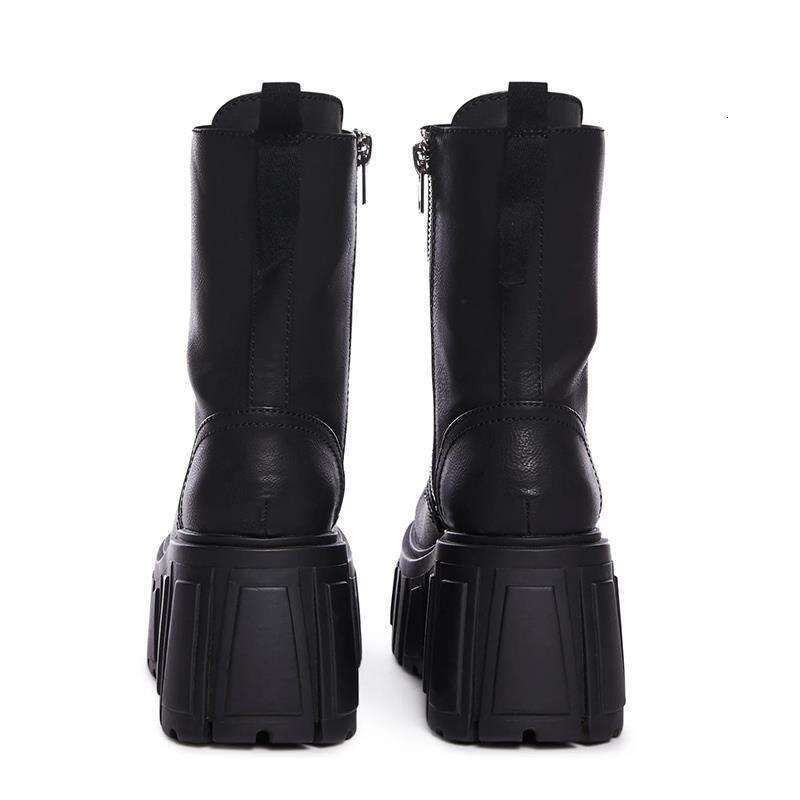 2024 New Women Super 10Cm Thick-Soled British Style Punk Fashion Platform Thigh High Boots