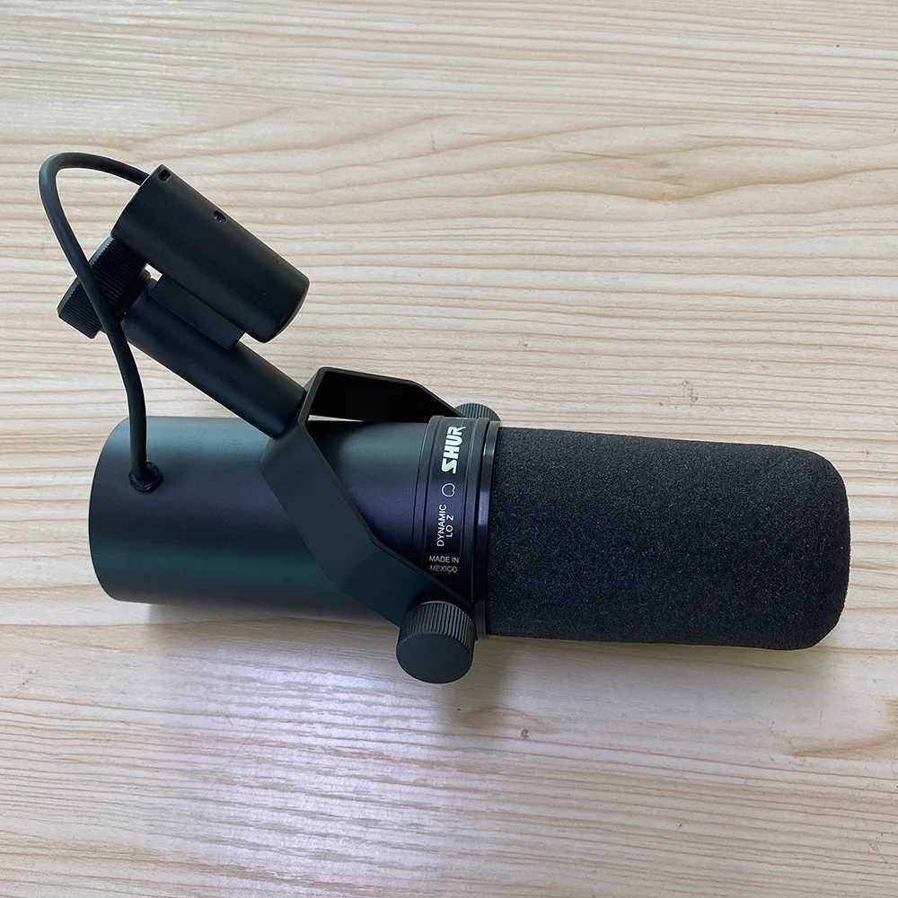 Microphones SM7B Professional Cardiod Dynamic SM7B Microphone Studio Selectable Frequency Response Mic for Live Vocals Recording Performanc J240830
