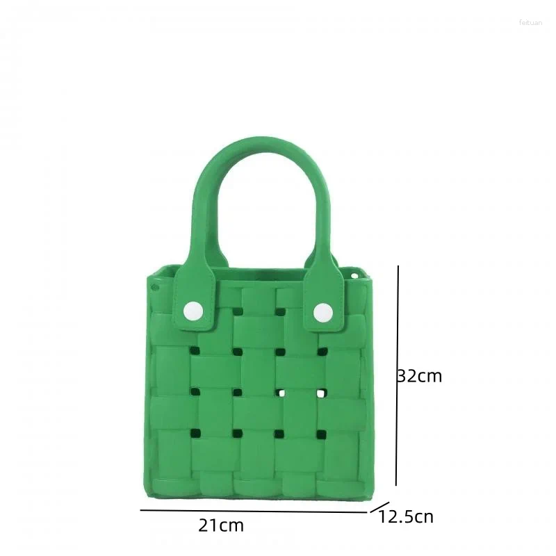 Totes Fashion Handbags Shoulder Bag Jelly Bags Pvc Small Square Diy Leisure Versatile Lightweight Waterproof Crossbody 8569