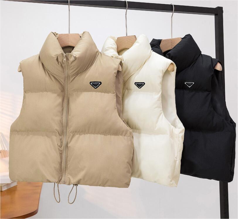 Womens Down Parkas Puffer Vest Jacket Woman Jackets Sleeveless Coat Designer Winter Outwears Coats Windbreaker S-2XL