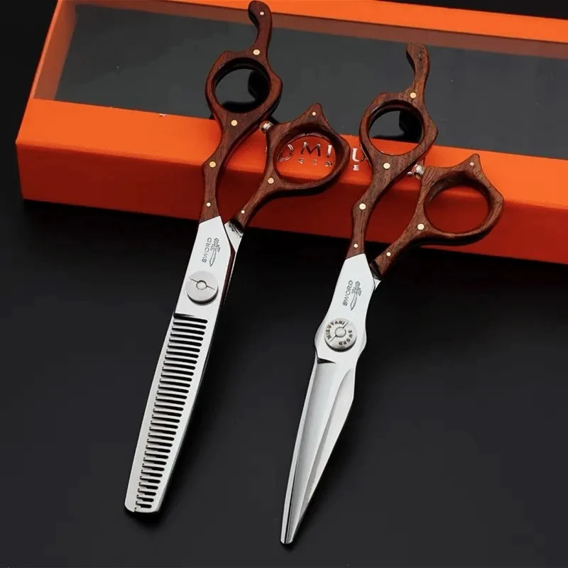 MIZUTANI Scissors 6.0-inch Scissors VG10-440cm Material Professional Hair Scissors Send Hair Scissors High end Hair Salon Scissors 240830