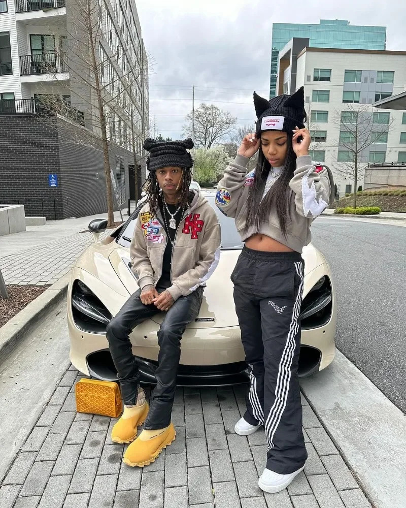 Fashion Trends American Grey Printed Zipper Hoodie Open Hemp Woolen Sweater Hip Hop Fashion Loose Casual Sports Versatile Sweatshirt 240907
