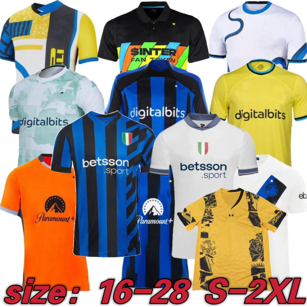 LAUTARO 21 22 2023 2024 2025 inter home away soccer jerseys dzeko lautaro j correa calhanoglu campioni jersey 21 22 23 milan vidal barella men kids kits football shirts