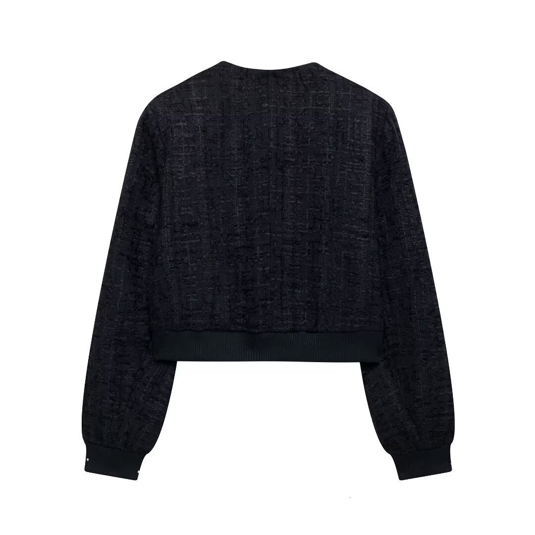 Sensational Jacket Street Fashion Texture Short Style Casual Womens Clothing Autumn New Products