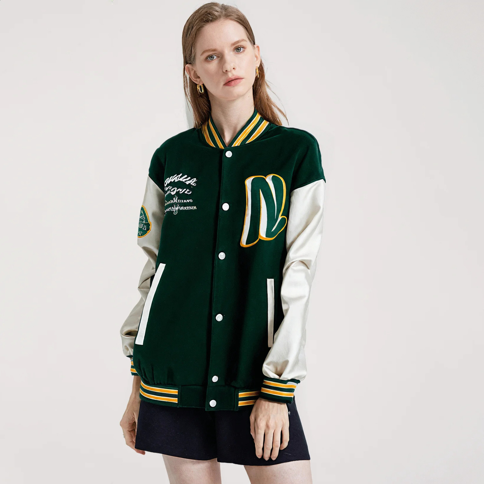 High quality baseball uniforms for spring and autumn fashionable embroidered clothing unisex jackets mens 240904
