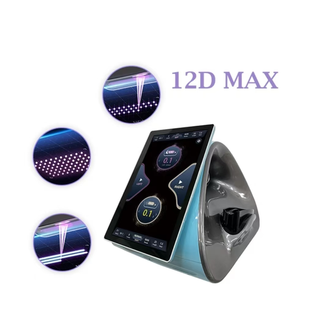 Portable 12d Professional Focused Ultrasound Hifu Croporal Vmax Mptst Face Skin Tightening Lifting Smas Body Slimming Hifu Machine Wrinkle Removal